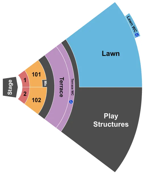 capital region mu health care amphitheater seating chart