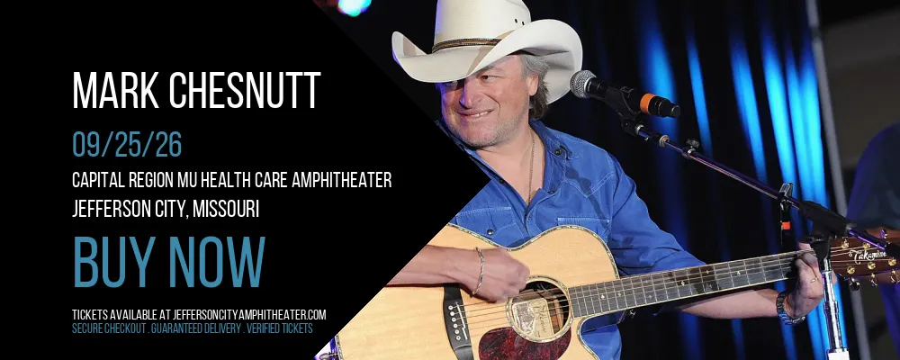 Mark Chesnutt at Capital Region MU Health Care Amphitheater
